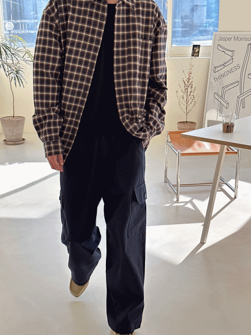 ND. Button Cargo Pants